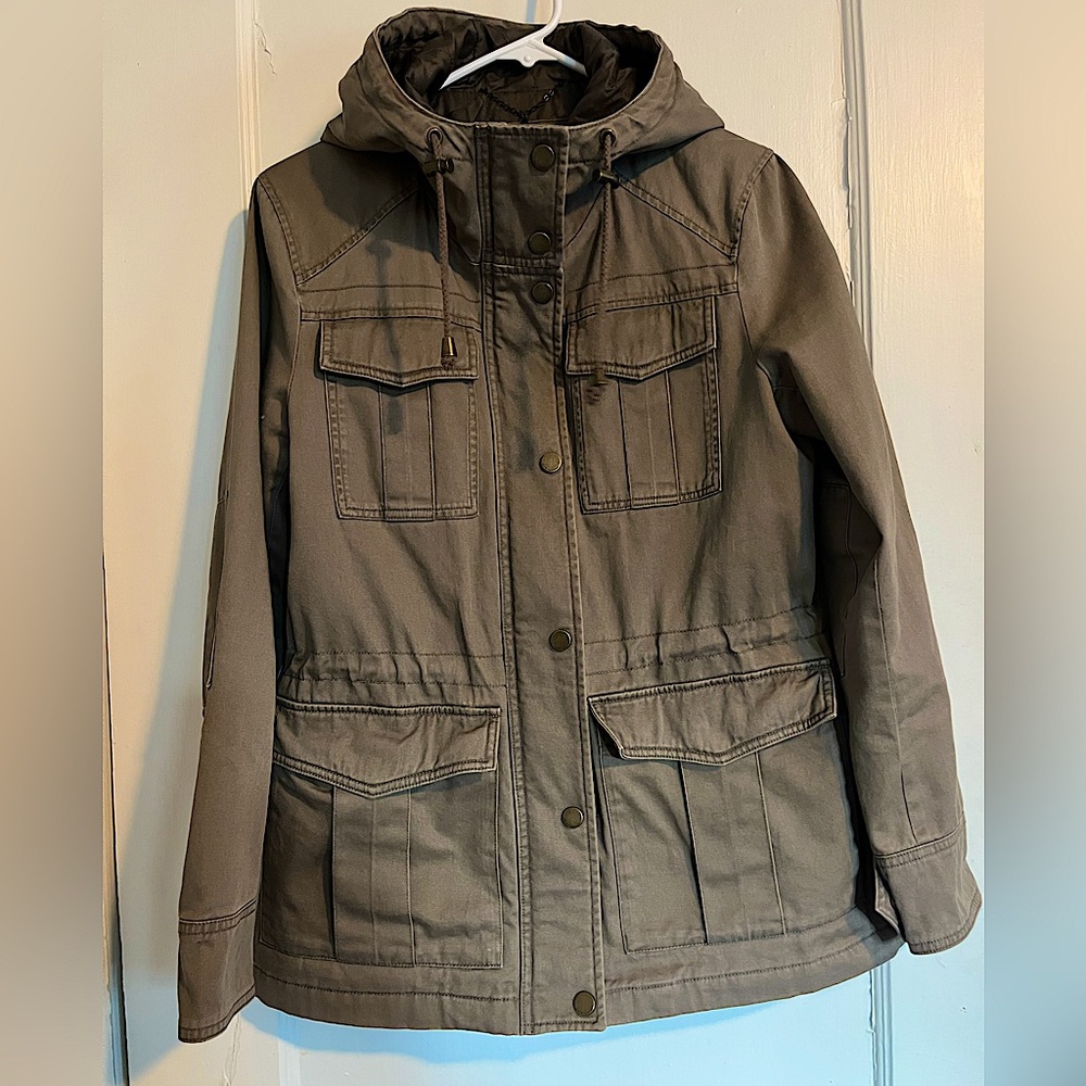 Lucky Brand military insulated utility coat/jacket